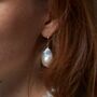 Decus Large Baroque Freshwater Pearl Drops, thumbnail 2 of 4