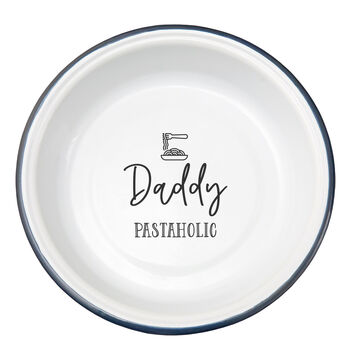 Personalised Enamel Pasta Bowl, 5 of 5