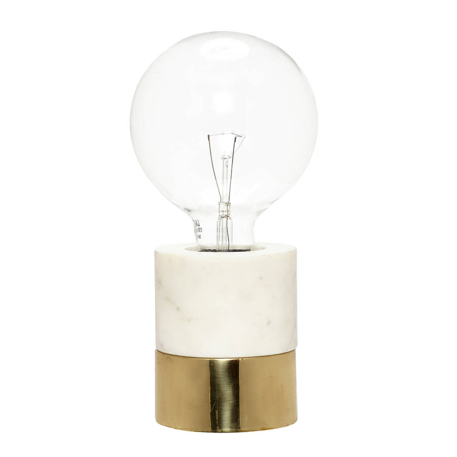 Edison Bulb Table Lamp By Peastyle Notonthehighstreet Com Edison Bulb Table Lamp