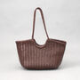 Beach Holiday Genuine Leather Tote Bag For Her, thumbnail 2 of 12