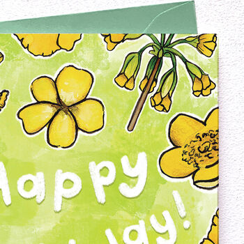 Floral Birthday Card, 4 of 5