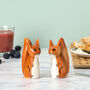 Handmade Ceramic Squirrel Salt And Peppers, thumbnail 4 of 4