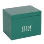 Green Garden Wooden Seed Storage Box, thumbnail 2 of 2