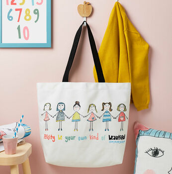 Girl's Personalised Shopping Bag, 2 of 3