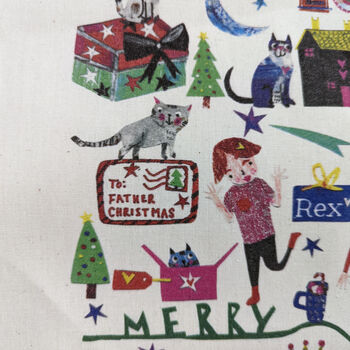 Personalised Merry Christmas Gift Sack, 6 of 9