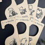 Baby Clothes Hanger Dividers Set Pooh Bear Baby Gift, thumbnail 5 of 6