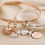 Personalised 'Friend' Meaningful Word Bangle, thumbnail 1 of 6