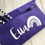 Personalised Child's Name Rainbow School Pencil Case, thumbnail 3 of 3