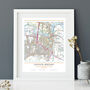 Your Favourite Place Personalised Map Print, thumbnail 2 of 7