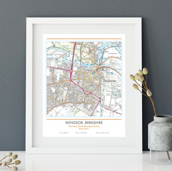 Your Favourite Place Personalised Map Print, 2 of 7