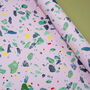 Pale Pink Terrazzo Wrapping Paper Set, thumbnail 9 of 10