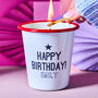 Personalised Engraved Birthday Candle, thumbnail 1 of 5