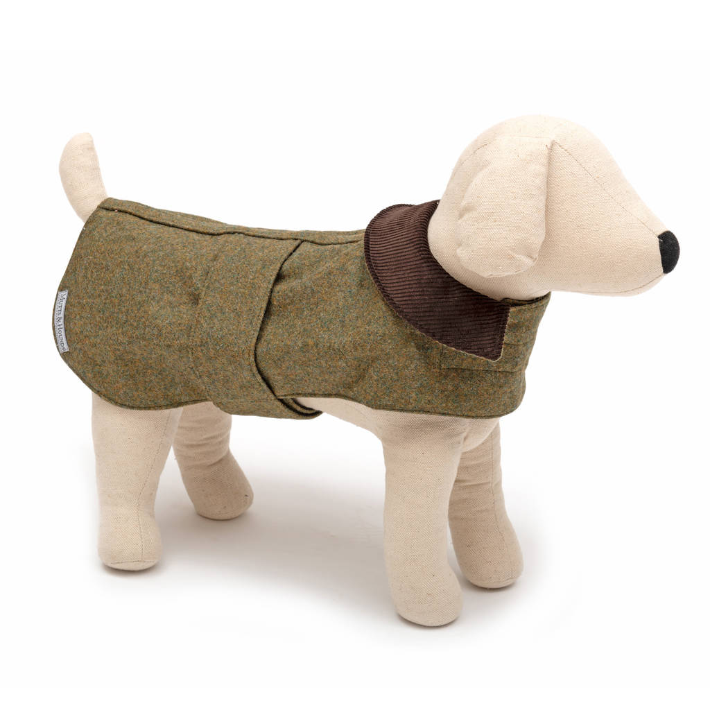 Luxury Tweed Dog Coats By Mutts & Hounds