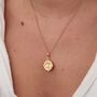 18ct Gold Iris Goddess Of Communication Necklace, thumbnail 4 of 7