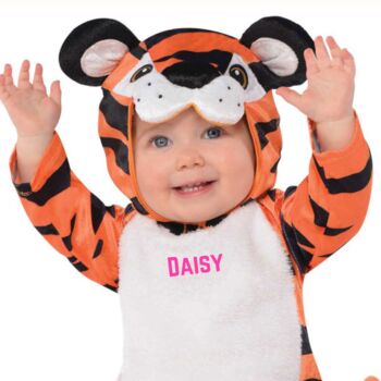 Personalised Baby Tiger Costume, 2 of 8
