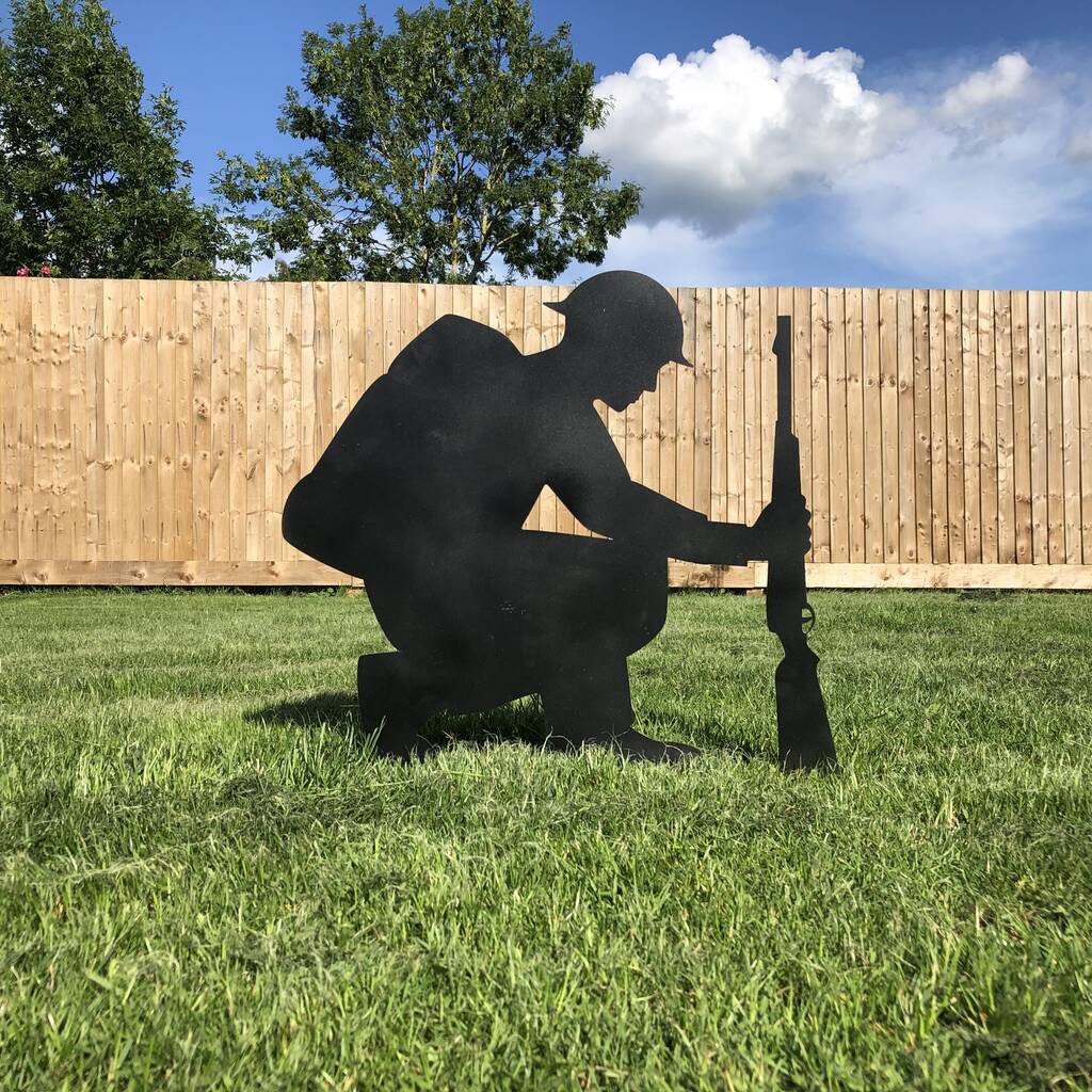 Remembrance Lest We Soldier Garden Feature By The Rustic