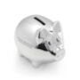 Personalised Silver Plated Piggy Bank, thumbnail 3 of 3
