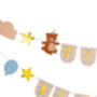 First Birthday Teddy Bear Party Bunting, thumbnail 3 of 4