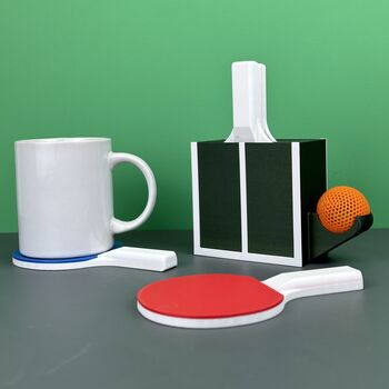 Ping Pong Coaster Set, 2 of 4