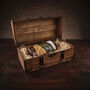 Honey Spiced Rum Chest With Personalised Scroll, thumbnail 1 of 6