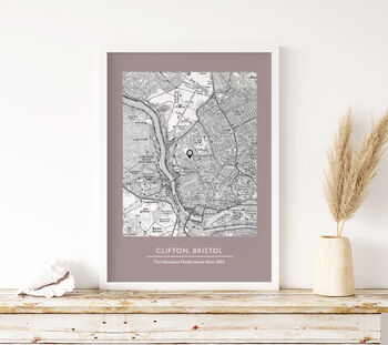 Custom Made UK Map Personalised Homeowner Print, 10 of 12