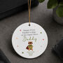 First Father's Day Ceramic Keepsake, thumbnail 4 of 5