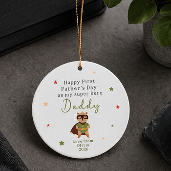 First Father's Day Ceramic Keepsake, 4 of 5