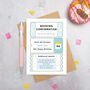 Personalised Birthday Booking Confirmation Card, thumbnail 4 of 10