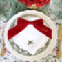 Velvet Bow – Personalised Bow Place Setting, With Ties And Available In Three Lengths, thumbnail 5 of 12