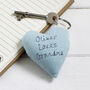 Personalised Initial Heart Keyring Gift, thumbnail 4 of 12