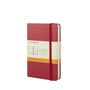 Small Moleskine Classic Notebook Scarlet Red | Emboss Your Initials, thumbnail 2 of 8