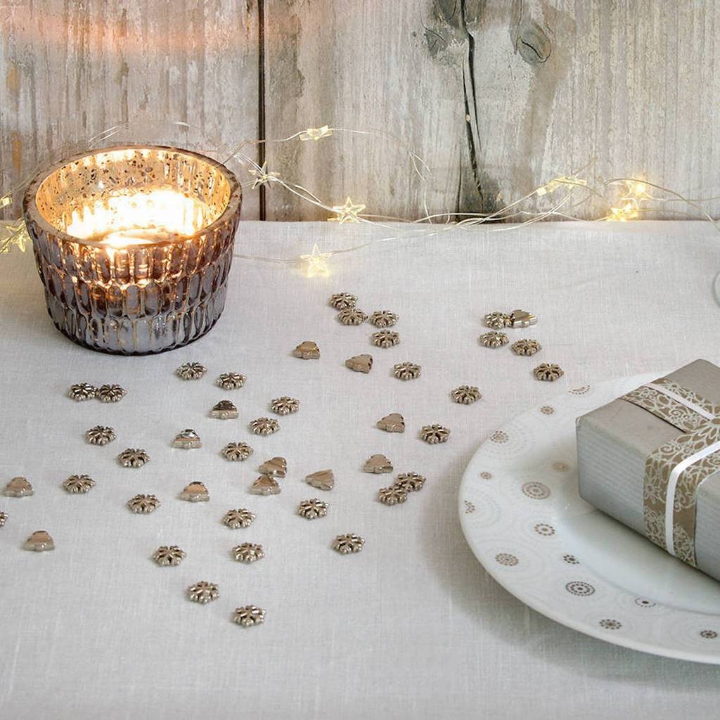 Christmas Table Confetti By Ella James