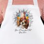 Personalised King Charles Spaniel Birthday Break Through Dog, thumbnail 3 of 8