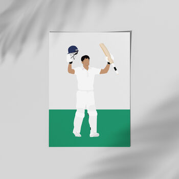 Alastair Cook England Cricket Poster Print, 3 of 4