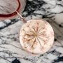 Light Pink Leather Dandelion Pendant Necklace Gift, thumbnail 4 of 7