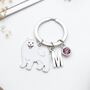 Pomeranian Personalised Keyring Dog Owner Gift, thumbnail 1 of 9