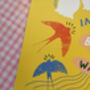 Greet The Day Illustrated Print Unframed, thumbnail 3 of 5
