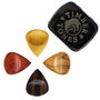 Groovy Tones Timber Guitar Plectrums In A Gift Tin, thumbnail 1 of 7