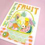 A2 'Fresh Fruits' Silk Screen Print, thumbnail 4 of 7