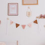 Pink Nursery Personalised Bunting, thumbnail 6 of 10