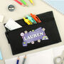 Personalised Good Vibes Pencil Case For Girl, thumbnail 2 of 2