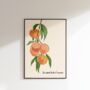 Peach Fruit Print, thumbnail 1 of 6