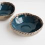 Handmade Teal And Gold Ceramic Ring Dish, thumbnail 2 of 10