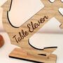 Wooden Anchor Wedding Table Number Names, thumbnail 2 of 4