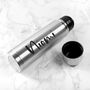 Personalised Stainless Steel Thermos Flask, thumbnail 2 of 8