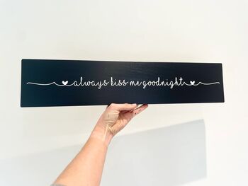 Personalised Wooden Plaque Family Names Gift New Home, 3 of 6