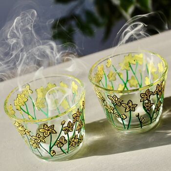 Buttercup Painted Tea Light Holders, 3 of 5