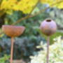 Rusty Garden Sculpture Bundle | Rusty Garden Ornaments, thumbnail 2 of 3
