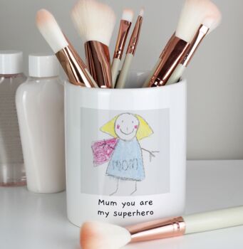 Personalised Childrens Drawing Photo Storage Pot, 3 of 5