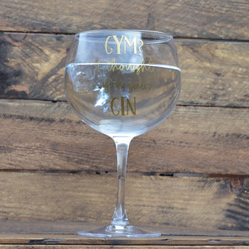 Wording Gin Glasses, 2 of 6